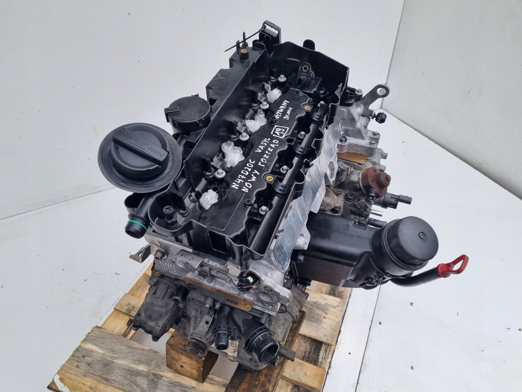 Motor BMW X1 E84 N47D20C 2.0 150TKm 2009 Diesel Engine Unkomplett