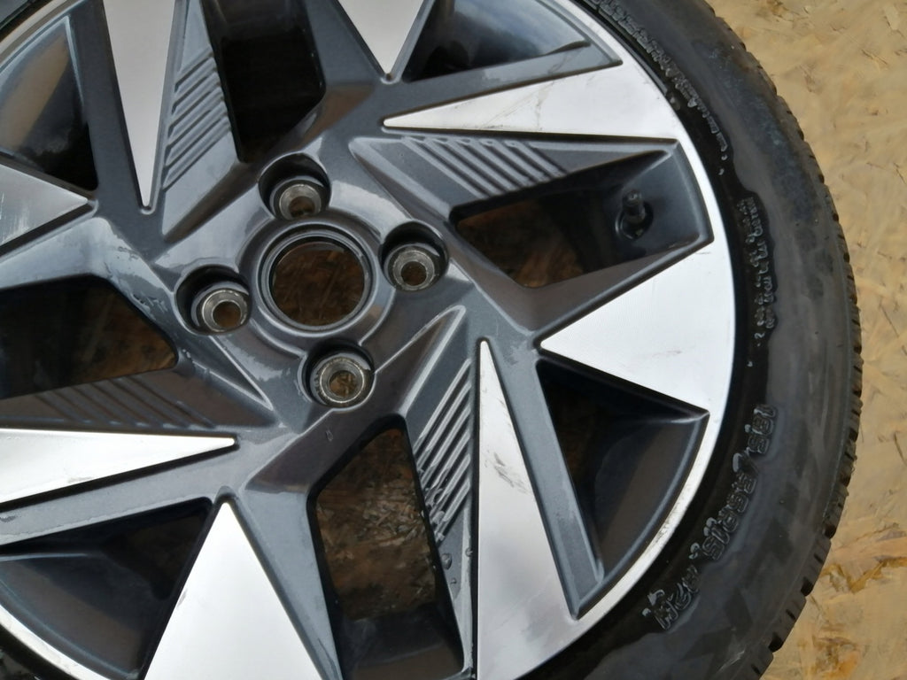 1x Alufelge 15 Zoll 6.0" 5x114.3 48ET 52910-K7500 Hyundai I10 Rim Wheel FEL5553931527pr