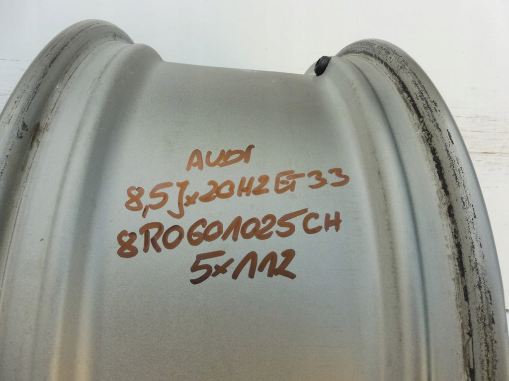 1x Alufelge 20 Zoll 8.5" 5x112 33ET 8R0601025CH Audi Rim Wheel FEL8016277416yh