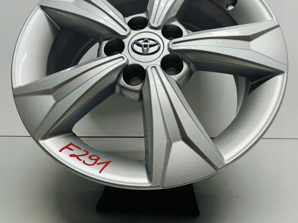 1x Alufelge 17 Zoll 6.5" 5x114.3 45ET Glanz Silber PW457-10001 Toyota C-Hr Chr FEL9014038732rn