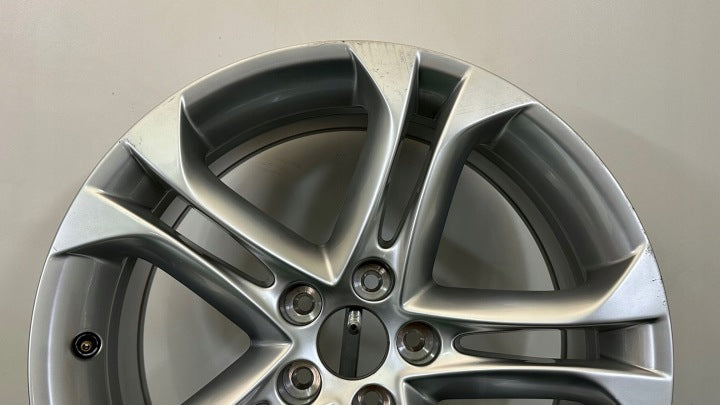 1x Alufelge 18 Zoll 8.0" 5x108 27ET 9688278377 Peugeot Rim Wheel FEL1267824998ao