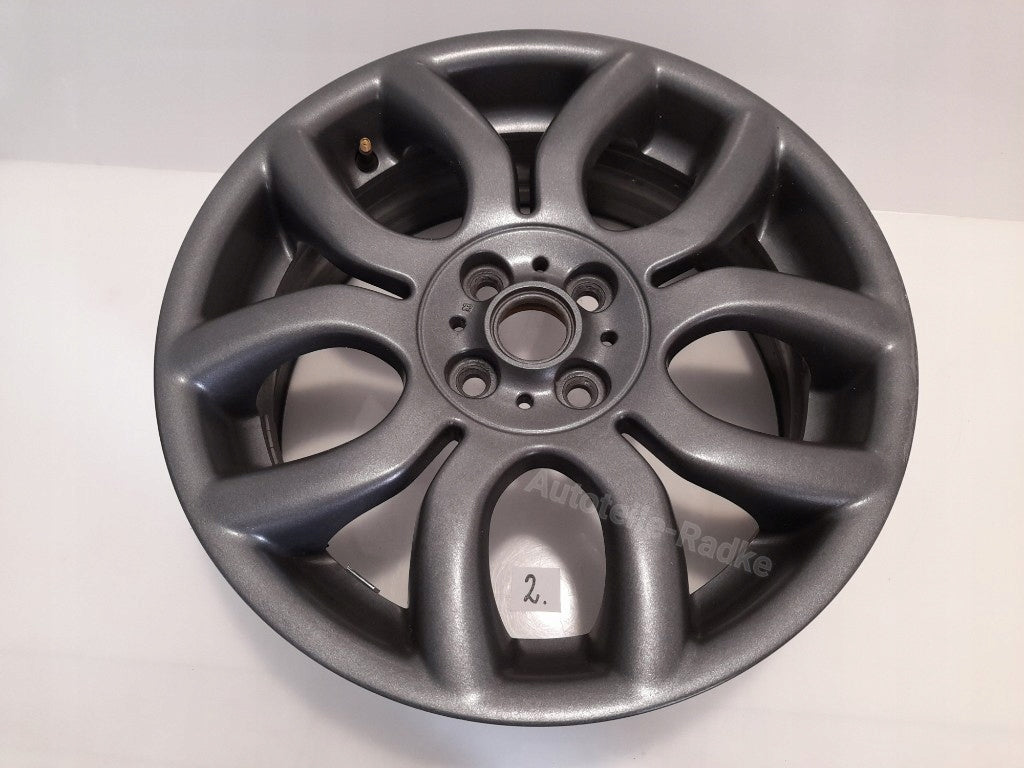 1x Alufelge 17 Zoll 7.0" 4x100 48ET Silber 6775685 Mini R59 R50 Rim Wheel
