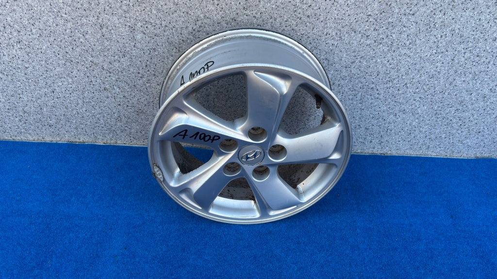1x Alufelge 16 Zoll 6.5" 5x114.3 45ET 52910-2Y100 Hyundai Tucson Rim Wheel FEL6287844151ze