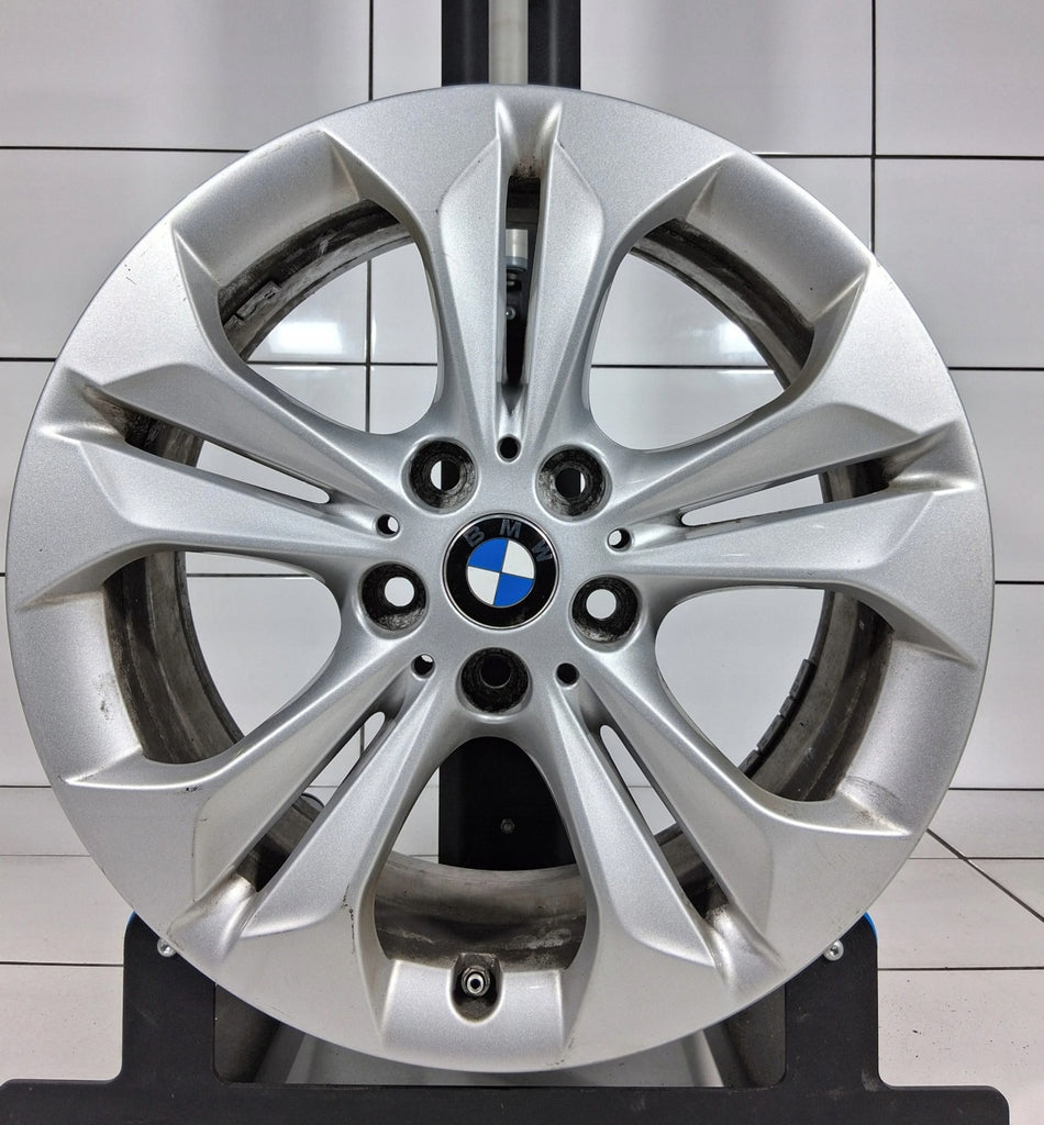 1x Alufelge 17 Zoll 7.5" 5x112 52ET Glanz Silber 6856065 BMW F48 Rim Wheel FEL7677180500mm