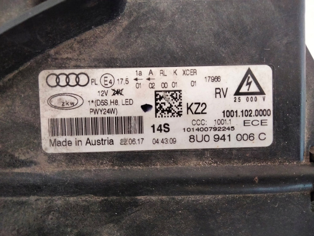 Frontscheinwerfer Audi Q3 8U0941006C 8U0941005C LED Ein Satz Headlight SCH4387253603rq
