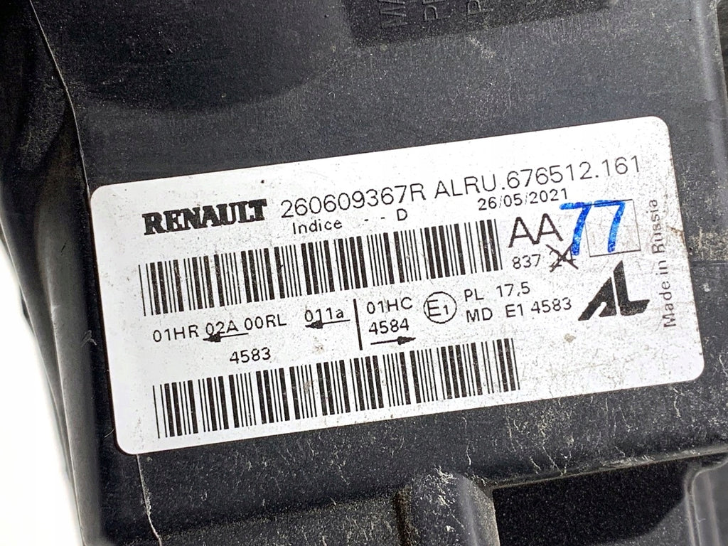 Frontscheinwerfer Dacia Duster LORK-730-132855 260609367R260609367 Links SCH1813527931jc