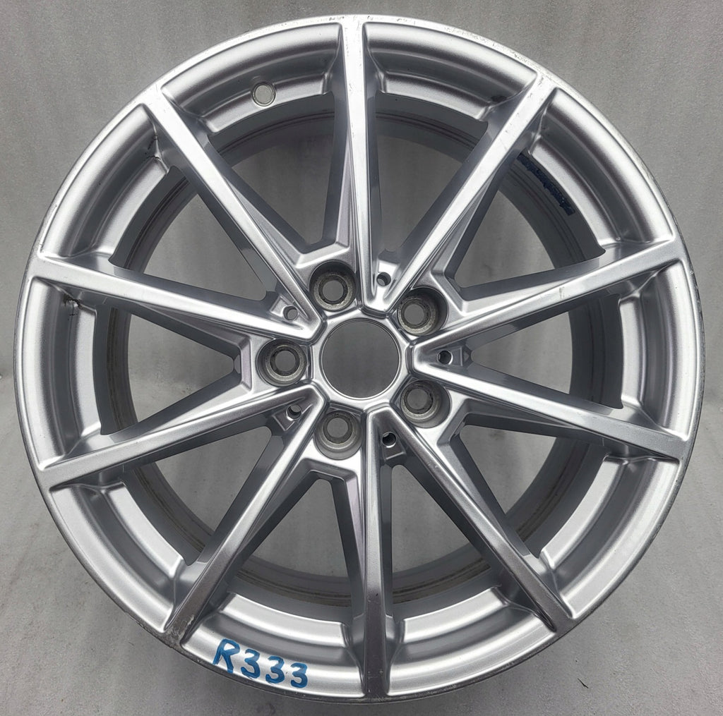 1x Alufelge 17 Zoll 7.5" 5x112 30ET Glanz Silber 6896762 BMW I4 G26 Rim Wheel FEL8465341368nw