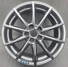 Load image into Gallery viewer, 1x Alufelge 17 Zoll 7.5" 5x112 30ET Glanz Silber 6896762 BMW I4 G26 Rim Wheel FEL8465341368nw
