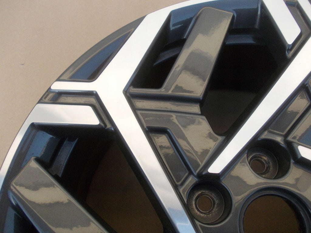 1x Alufelge 18 Zoll 7.0" 5x114.3 50ET Glanz Schwarz 52910-DF600 Hyundai Tucson FEL7063671920zj
