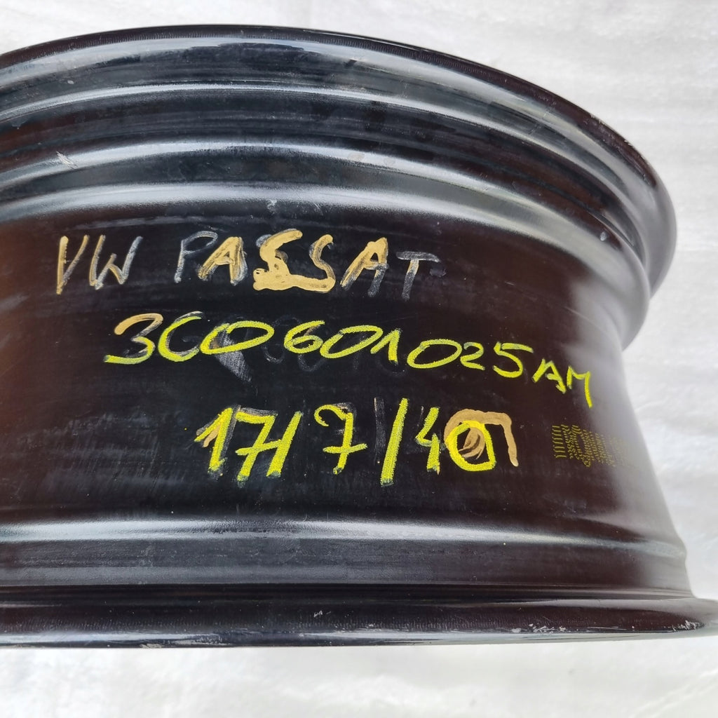 1x Alufelge 17 Zoll 7.0" 5x112 40ET Glanz Schwarz 3C0601025AM VW Passat B8 FEL5174894405ix