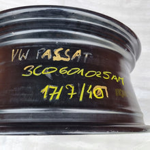 Laden Sie das Bild in den Galerie-Viewer, 1x Alufelge 17 Zoll 7.0" 5x112 40ET Glanz Schwarz 3C0601025AM VW Passat B8 FEL5174894405ix