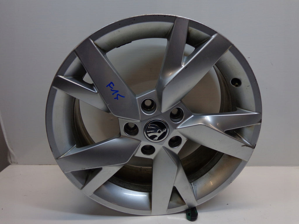 1x Alufelge 17 Zoll 7.0" 5x112 5E3601025 Skoda Octavia 5e3 Iv Rim Wheel FEL9319916757vy
