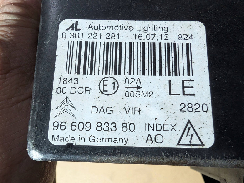 Frontscheinwerfer Citroën C6 9660983380 Links Scheinwerfer Headlight SCH7757231277yv