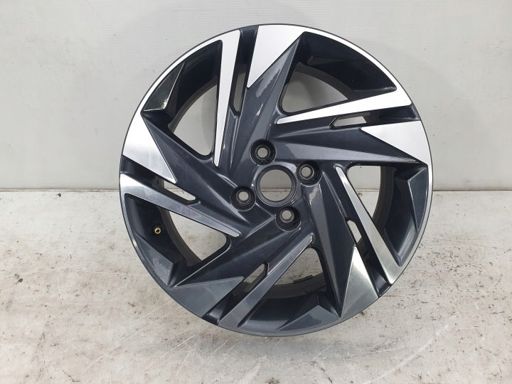 1x Alufelge 16 Zoll 6.0" 4x100 50ET 52910-Q0200 Hyundai I20 Rim Wheel FEL5282867417yj
