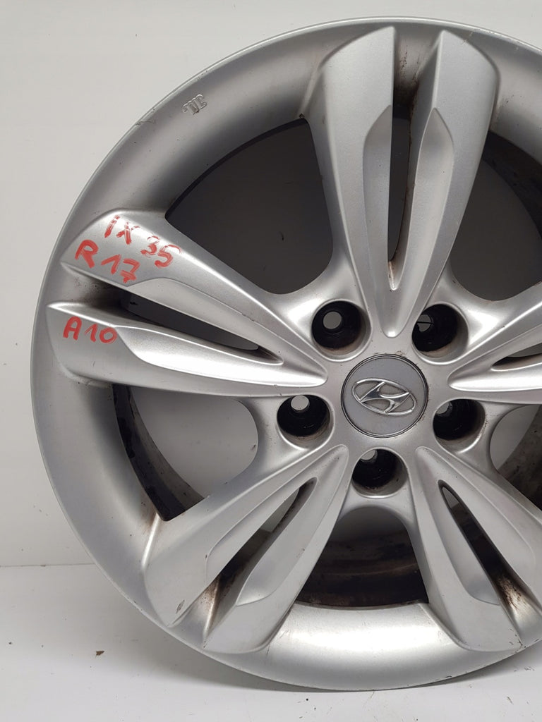 1x Alufelge 17 Zoll 6.5" 5x114.3 Hyundai Ix35 Rim Wheel FEL6012984963ln