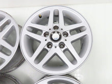 Laden Sie das Bild in den Galerie-Viewer, 4x Alufelge 15 Zoll 6.5" 5x120 42ET Silber 1095368-7 BMW 3 E36 E46 E90 Rim Wheel FEL2093513076mi