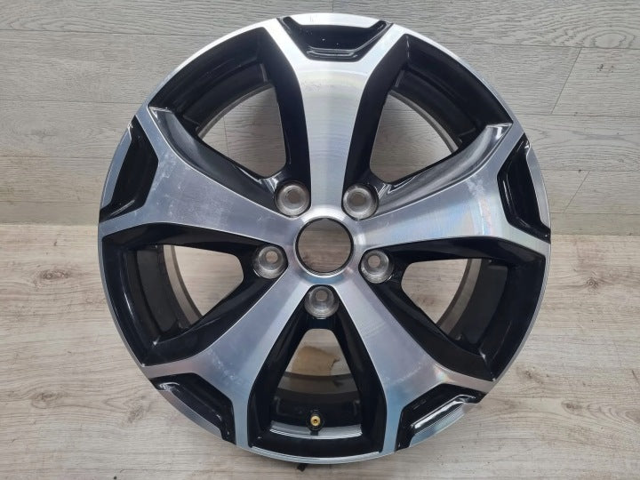 1x Alufelge 16 Zoll 6.5" 5x114.3 50ET Glanz Grau 403006101R Dacia Duster FEL3342686326ns