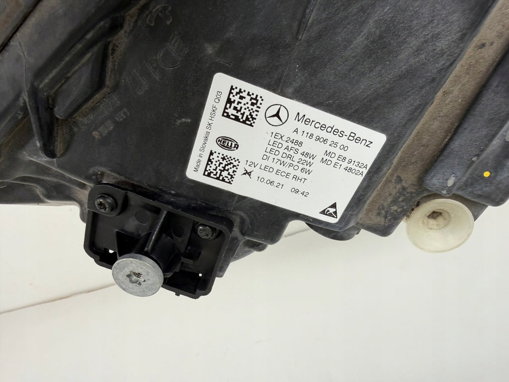 Frontscheinwerfer Mercedes-Benz Cla A1189062500 LED Links Scheinwerfer Headlight SCH2700358634dt