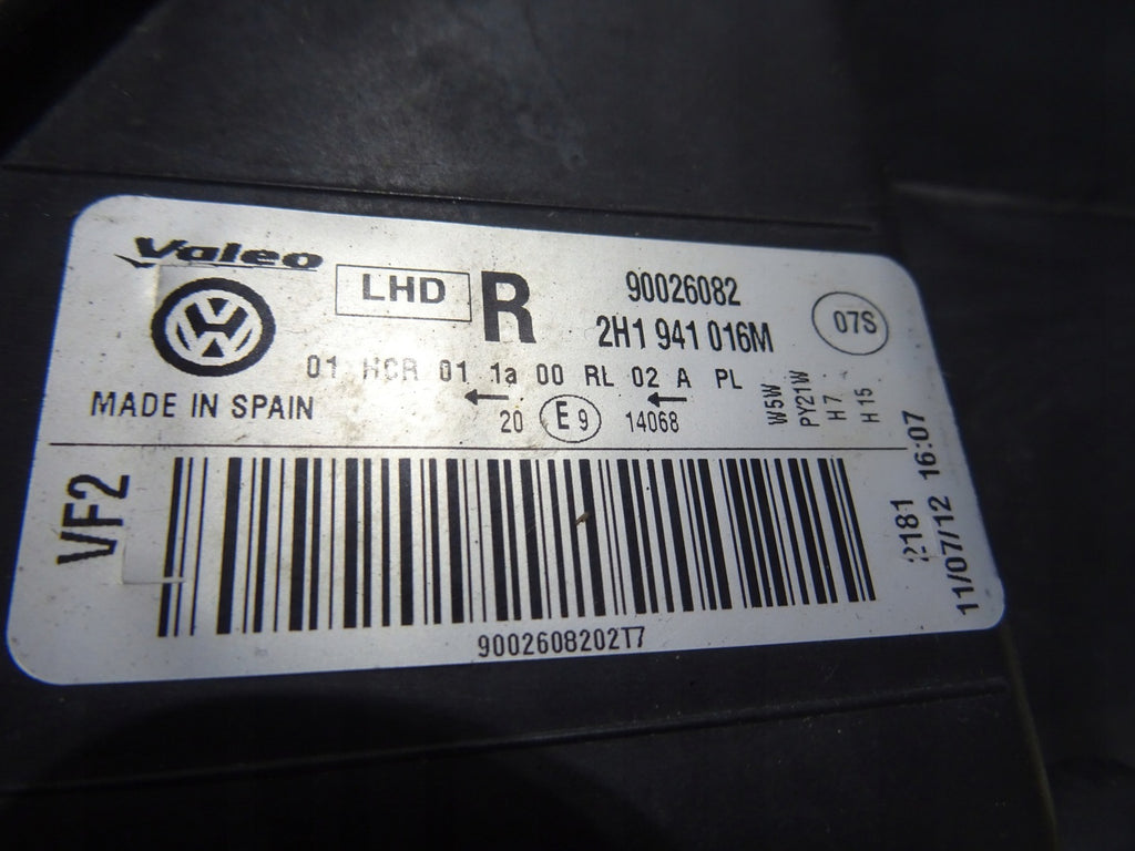 Frontscheinwerfer VW Amarok 2H1941016M Rechts Scheinwerfer Headlight SCH4058351448ff