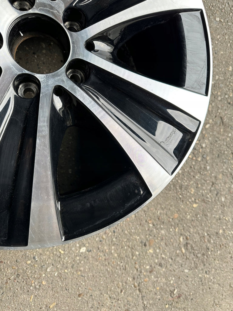 1x Alufelge 18 Zoll 8.0" 5x112 43ET Glanz Schwarz A2134013700 Mercedes-Benz W213 FEL8508481613iw