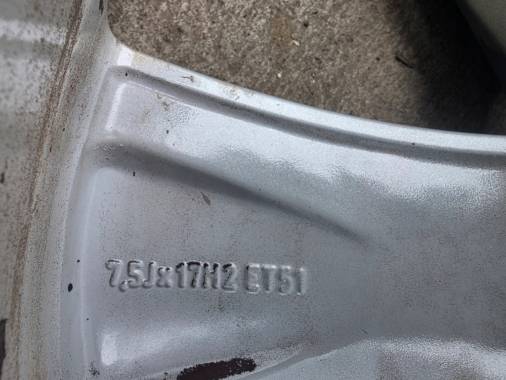 4x Alufelge 17 Zoll 7.5" 5x112 51ET Glanz Silber 8V0601025BK Audi A4 A3 I FEL1991184668vi