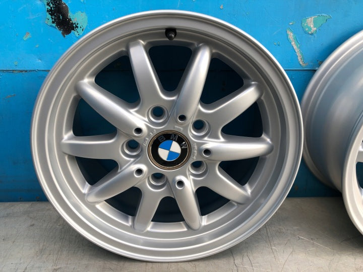 4x Alufelge 15 Zoll 7.0" 5x120 47ET Glanz Silber 1182608-7 BMW E36 E34 Rim Wheel FEL2662277664ts