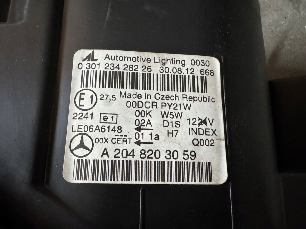 Frontscheinwerfer Mercedes-Benz W204 A2048203059 Xenon Rechts Headlight SCH5045666598pt