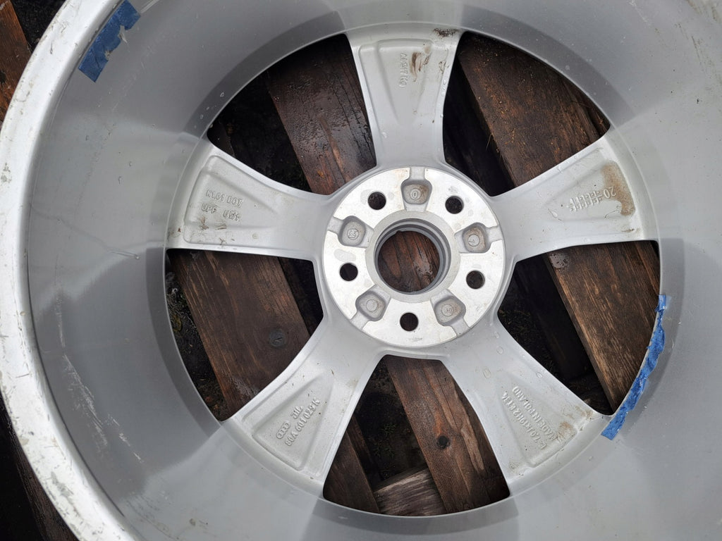 1x Alufelge 19 Zoll 7.0" 5x112 34ET Glanz Silber 80A601025K Audi Q5 Rim Wheel FEL6644855717yx