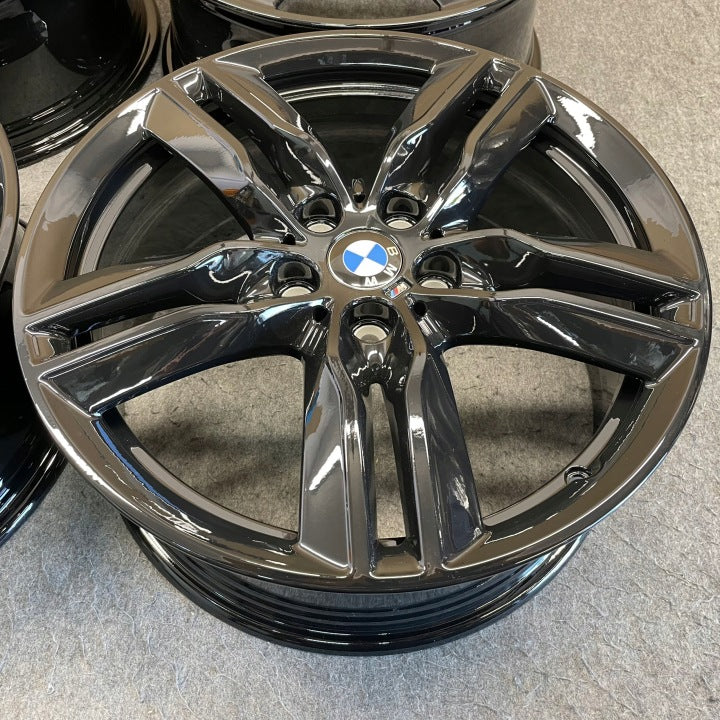 4x Alufelge 18 Zoll 7.5" 5x112 51ET Glanz Silber 7850456 BMW X1 F48 Rim Wheel FEL3207411838yp