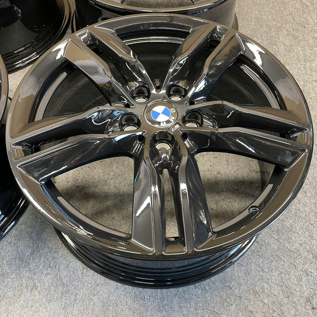 4x Alufelge 18 Zoll 7.5" 5x112 51ET Glanz Silber 7850456 BMW X1 F48 Rim Wheel