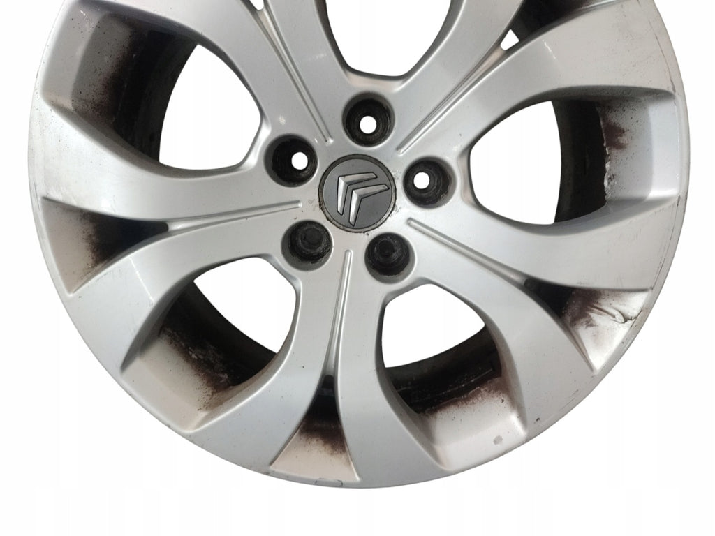 4x Alufelge 17 Zoll 7.0" 5x108 32ET Glanz Silber 9656877580 Citroën C5 Iii FEL2620913542ek