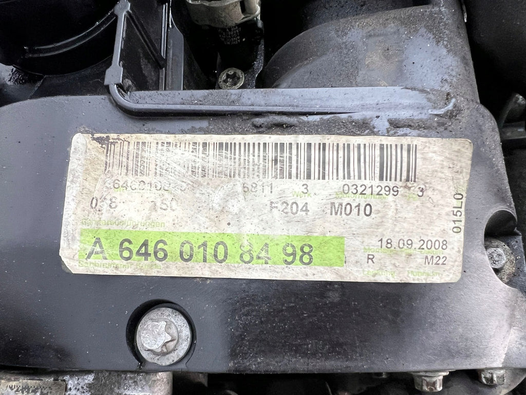 Motor Mercedes-Benz W211 W204 646811 2.2 CDI Diesel Engine Komplett