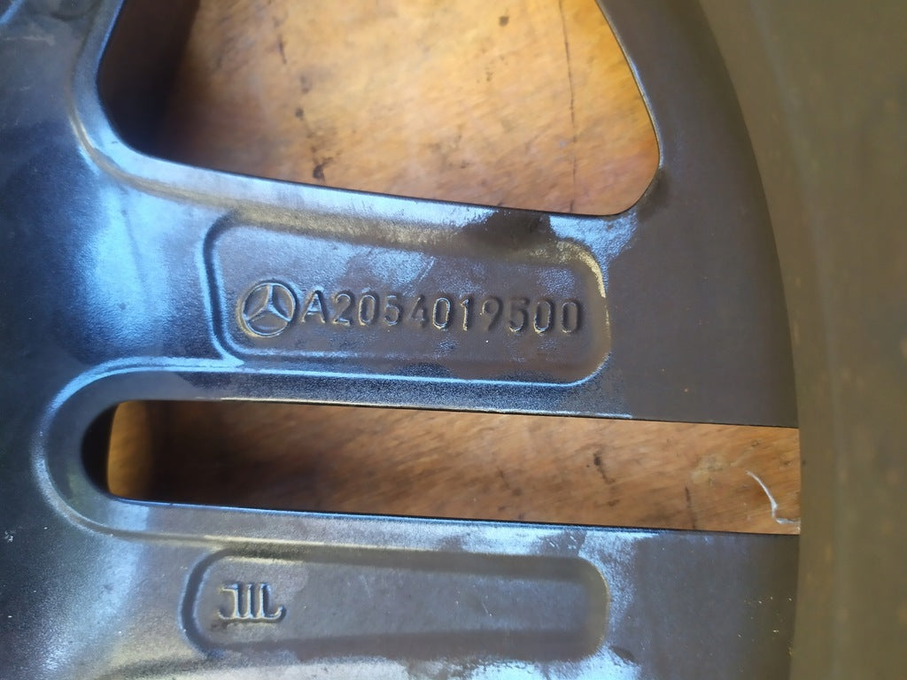 1x Alufelge 18 Zoll 7.5" 5x112 44ET Glanz Graphit A2054019500 Mercedes-Benz W205 FEL5443882282lu