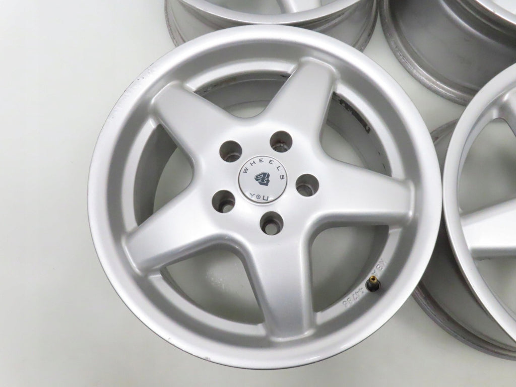 4x Alufelge 16 Zoll 7.5" 5x112 35ET Silber KBA44786 Audi I Rim Wheel FEL5830777155dl