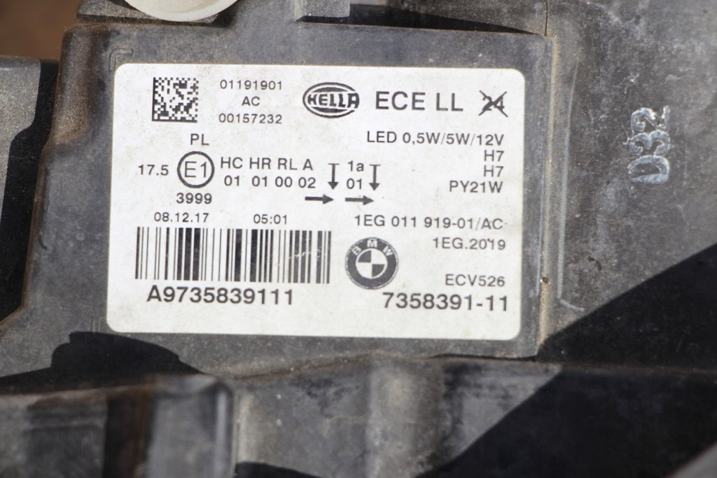 Frontscheinwerfer BMW 1 F21 F20 7358391-11 Links Scheinwerfer Headlight SCH6645047393vz