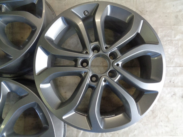 4x Alufelge 17 Zoll 7.0" 5x112 48 5ET Graphit Mercedes-Benz W205 A205 Rim Wheel FEL1734701309jj