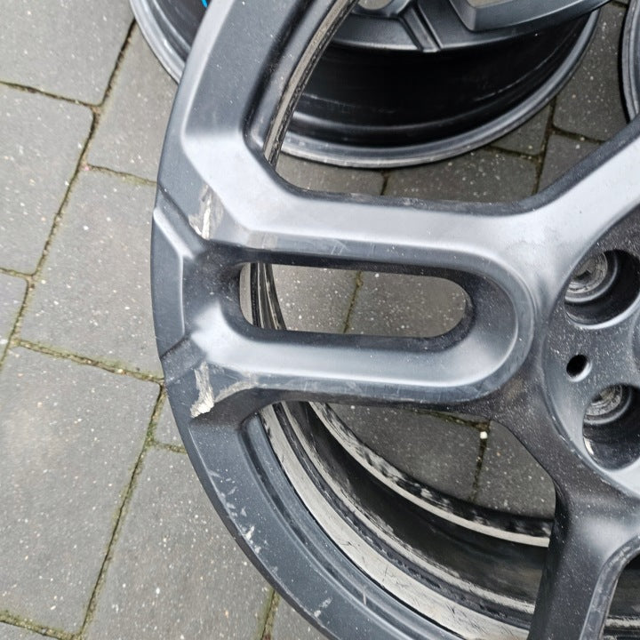 1x Alufelge 17 Zoll 7.5" 5x112 54ET Glanz Grau 885756 Mini F56 Rim Wheel FEL3183325406vj