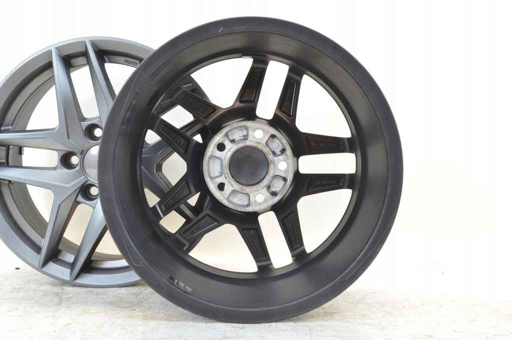 4x Alufelge 16 Zoll 6.5" 5x112 44ET Matt Grau 65644112566 Audi I Rim Wheel FEL5122308876dx