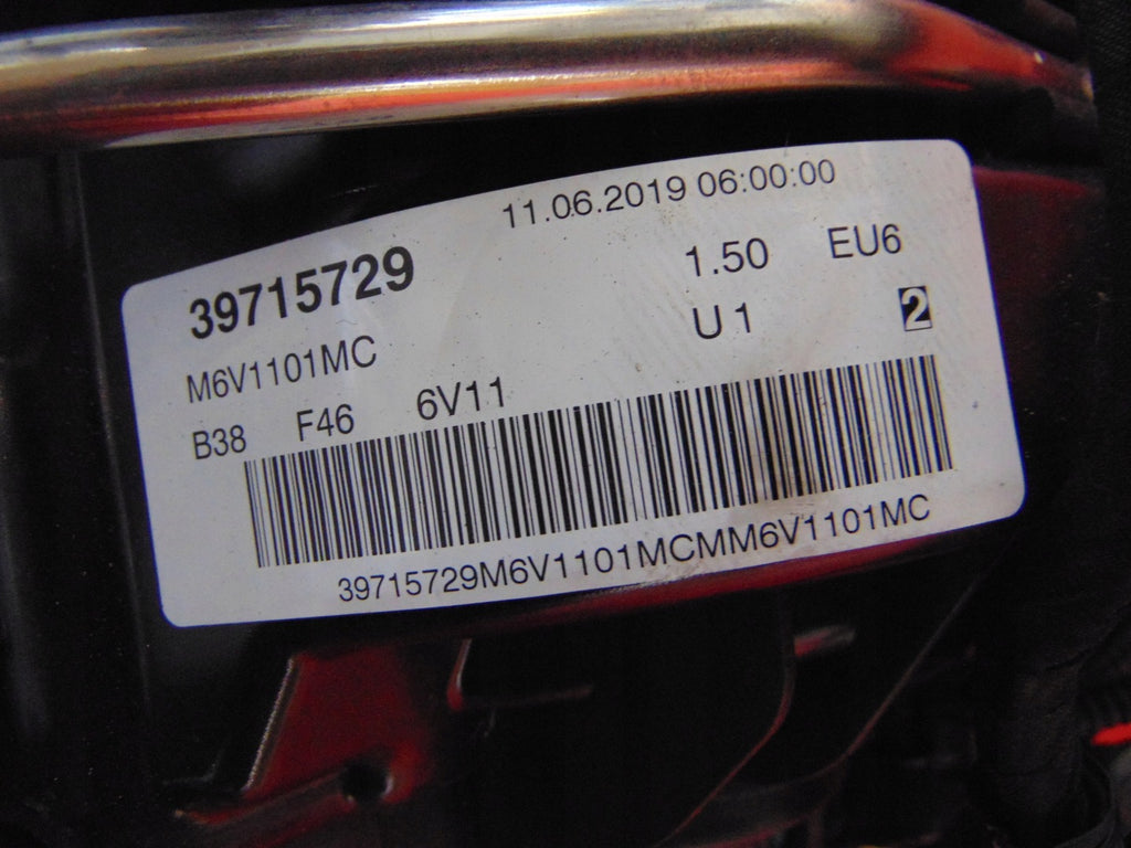 Motor BMW 2 Tourer F45 1 F40 B38A15A 1.5 109PS 80kW 91TKm 2019 Benzin Unkomplett