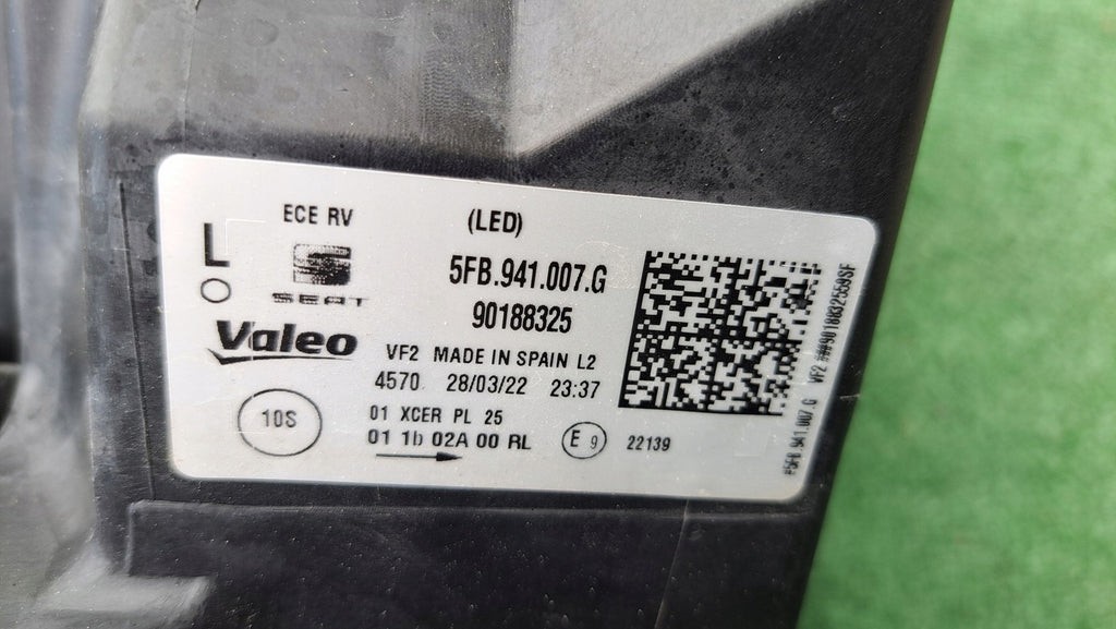 Frontscheinwerfer Seat Leon 5FB941007G LED Links Scheinwerfer Headlight