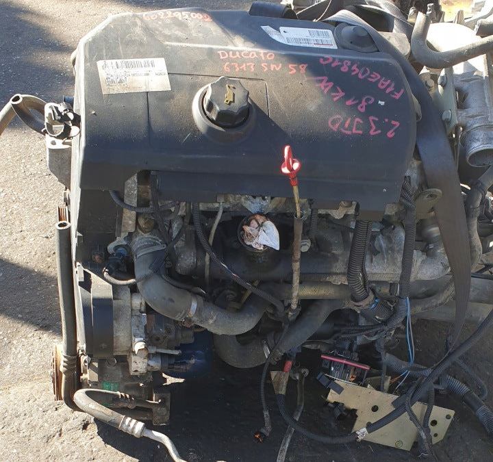 Motor Fiat Ducato F1AE0481C 2.3 110PS 81kW 45TKm Diesel Engine Unkomplett MOT7628719889kw