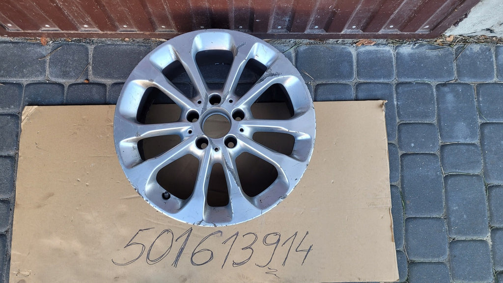 1x Alufelge 17 Zoll 6.5" 5x112 38ET Glanz Silber A1564011700 Mercedes-Benz Gla