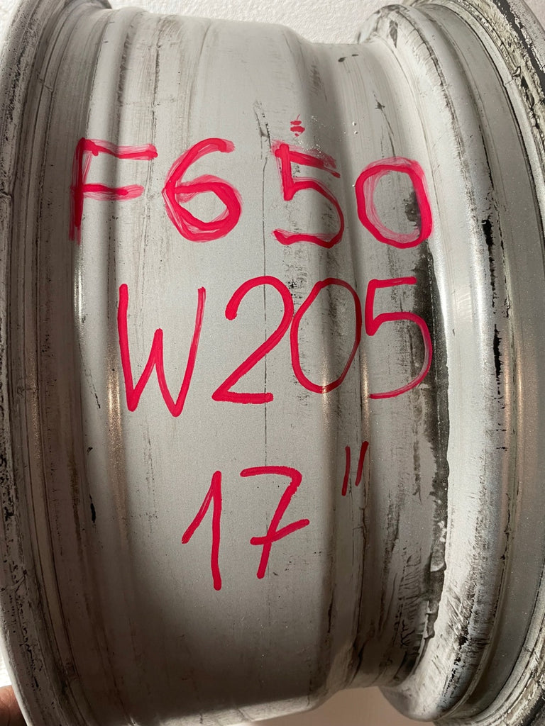 1x Alufelge 17 Zoll 7.0" 5x112 A2054018000 Mercedes-Benz W205 Rim Wheel FEL3974537317cl
