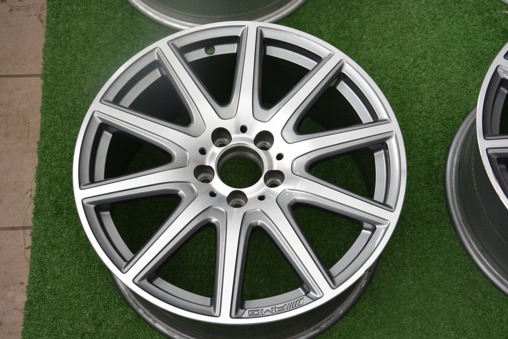 1x Alufelge 18 Zoll 8.0" 5x112 48,5ET Glanz Silber A1774013900 Mercedes-Benz Mg