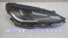 Laden Sie das Bild in den Galerie-Viewer, Frontscheinwerfer Tesla Model 3 1760889-00-E LED Rechts Scheinwerfer Headlight SCH9436211307xe