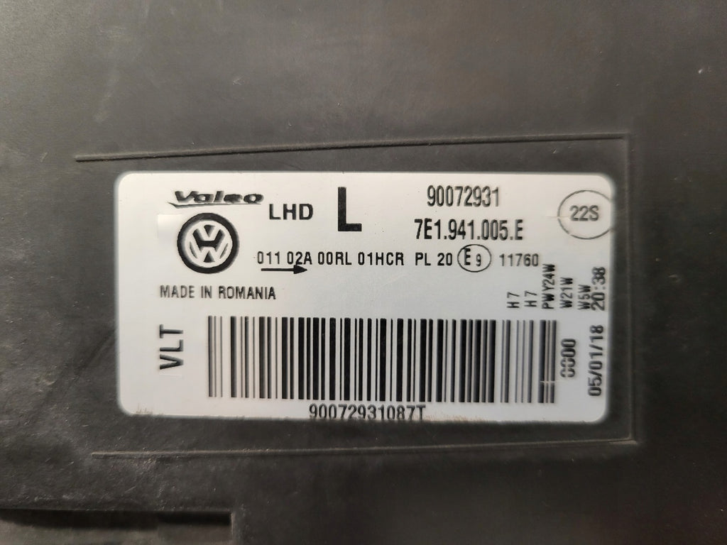 Frontscheinwerfer VW Multivan Transporter 7E1941005E 90072931 Links Headlight SCH9189726975nw