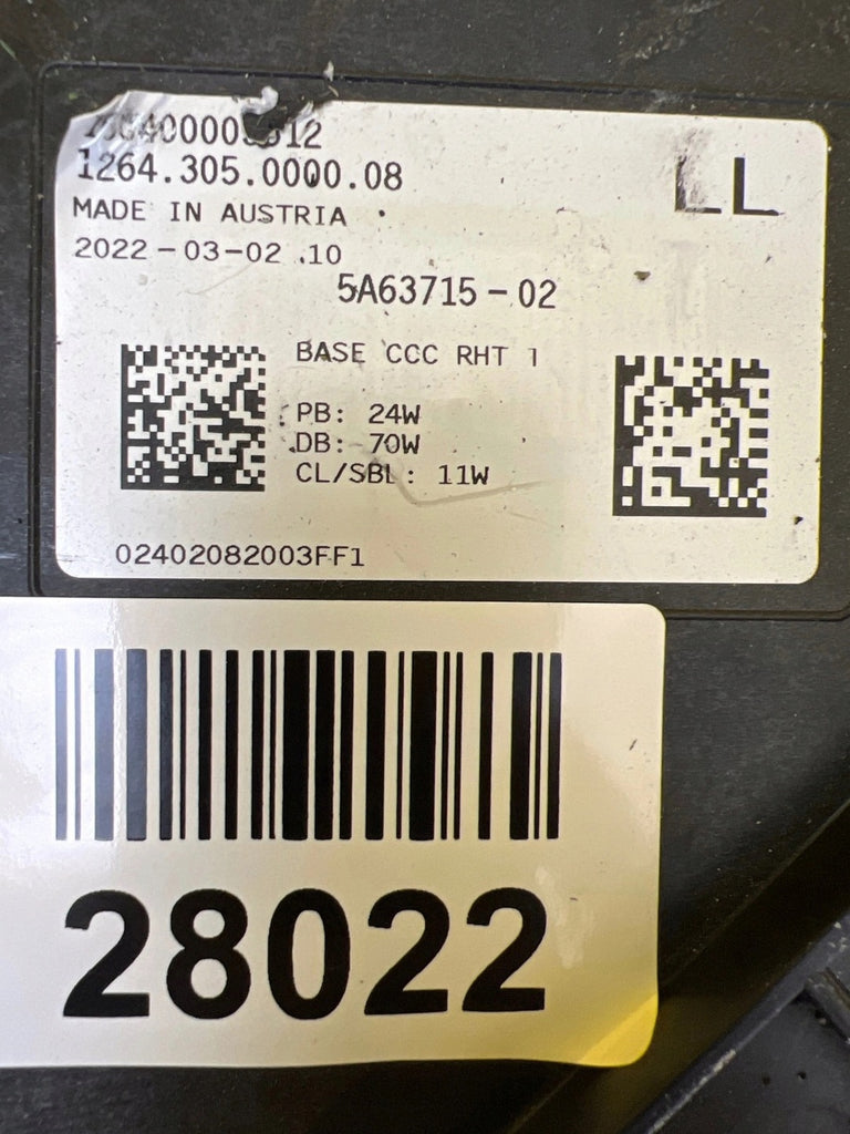 Frontscheinwerfer BMW 7 5A63715-02 LED Ein Stück (Rechts oder Links) Headlight SCH8578632497ma