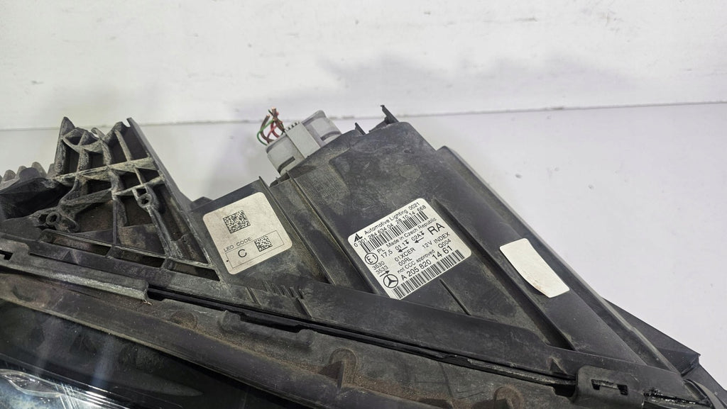 Frontscheinwerfer Mercedes-Benz W205 2058201461 Rechts Scheinwerfer Headlight SCH1096338696hk