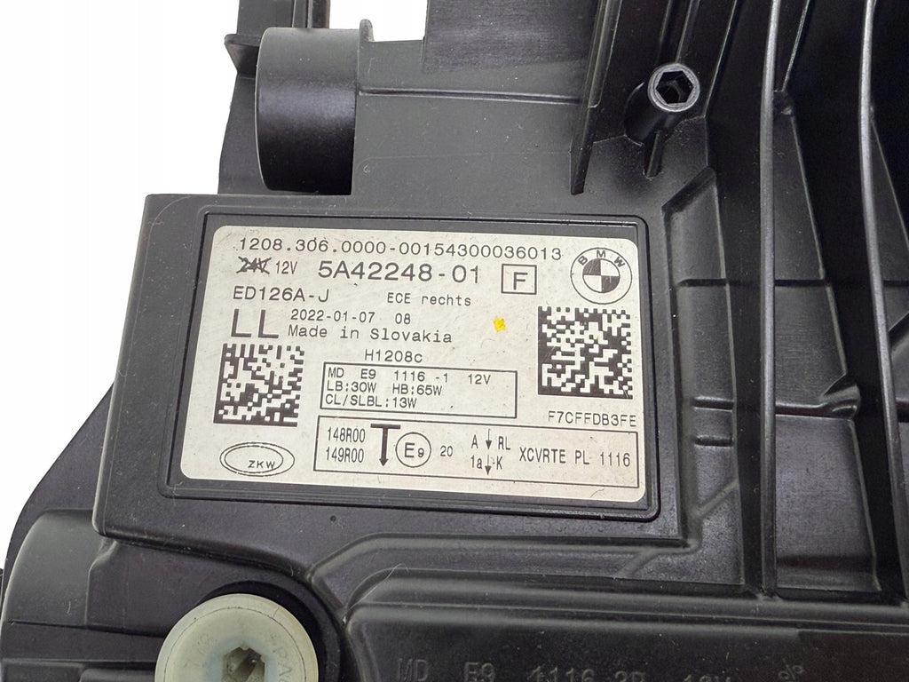 Frontscheinwerfer BMW 2 Active Tourer U06 63117436461 05445A42248 LED Rechts SCH1145511105yv