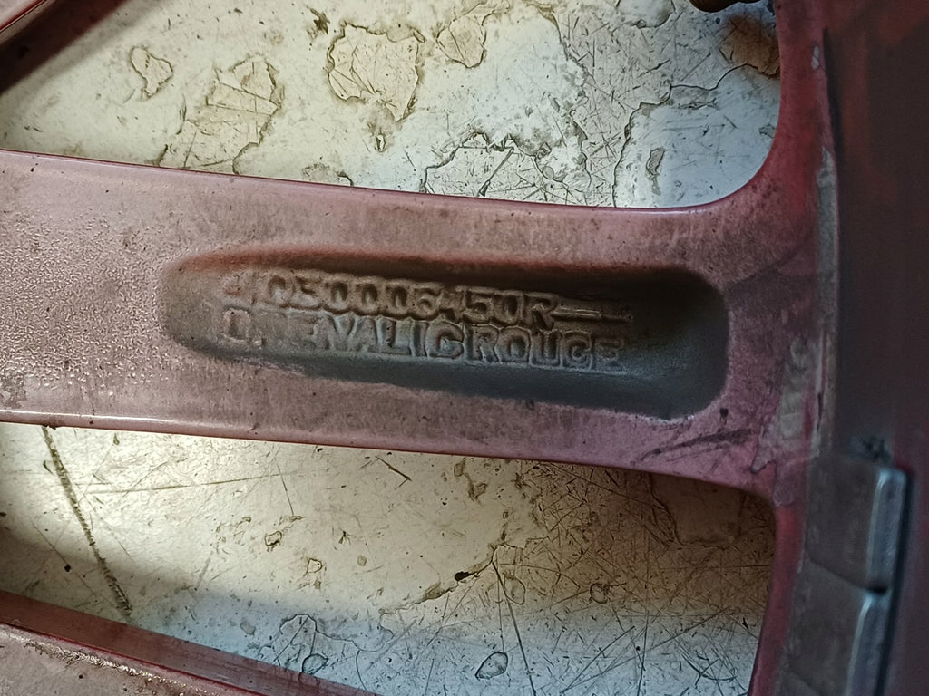 1x Alufelge 17 Zoll 7.0" 4x100 44ET 4030006450R Renault Rim Wheel FEL9758673641le